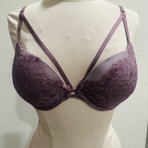 Victoria's Secret Plum Lace Bra